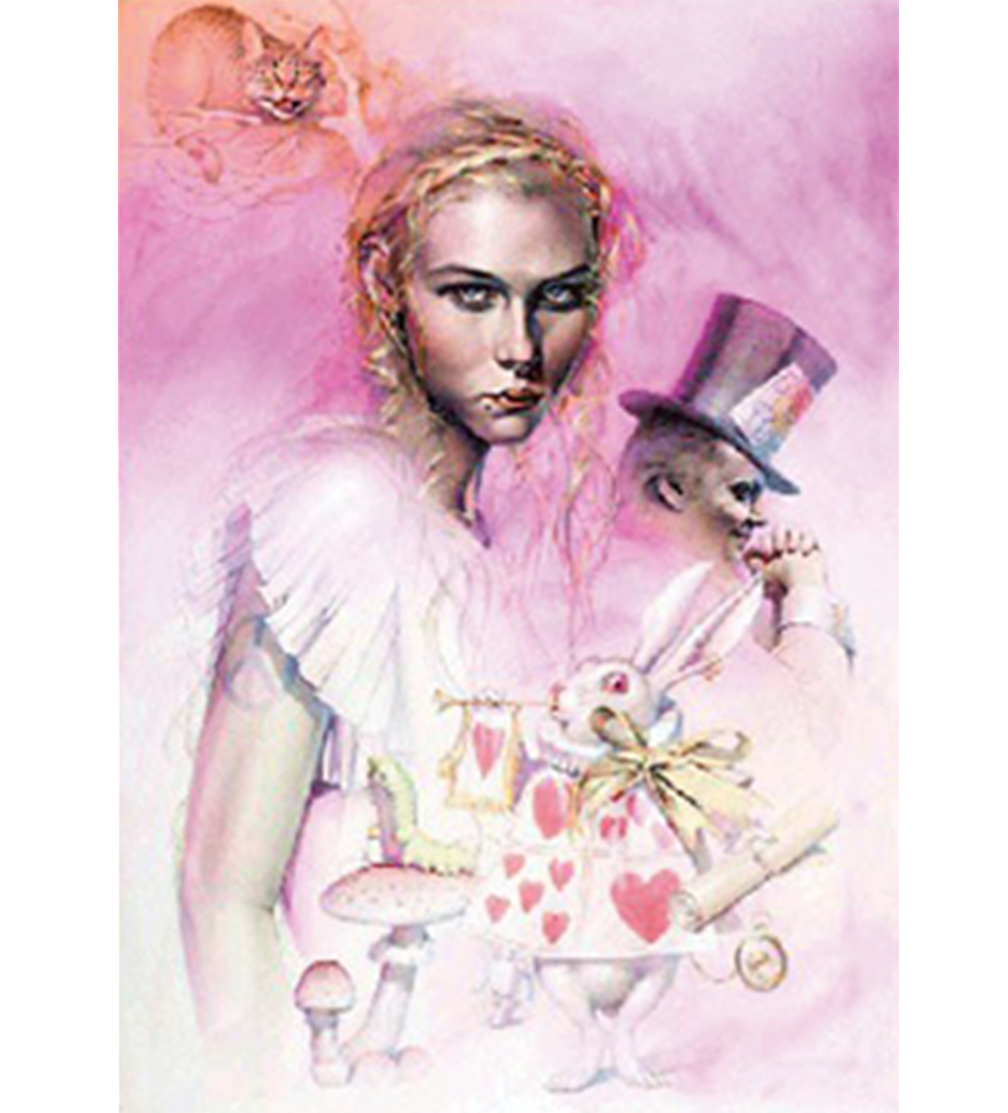 Giclee Limited Edition  "Alice in the Looking Glass"